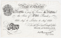 White Notes 5 Pounds, 11. 8.1938